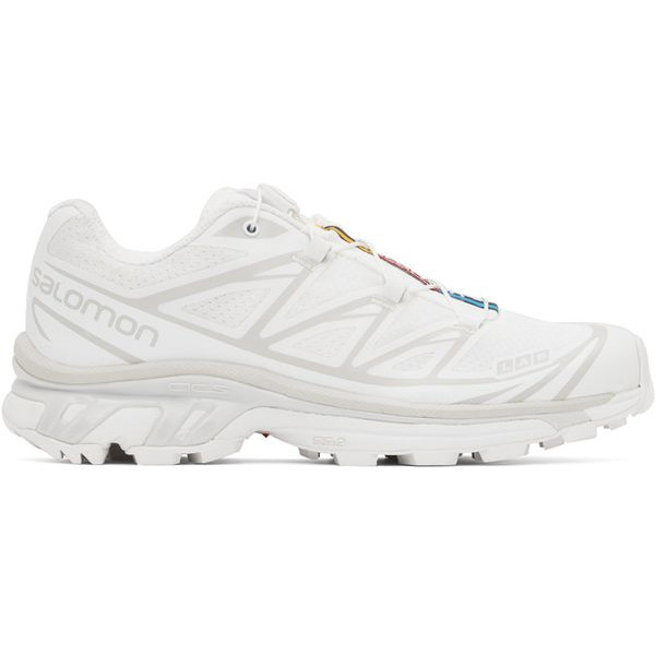 Белые кроссовки Salomon XT-6