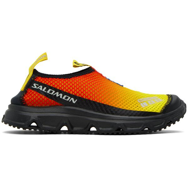 Желтые и красные кроссовки Salomon Rx Moc 3.0